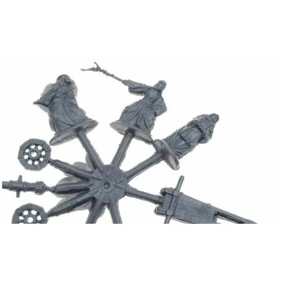 Bundle lot of Red Box Russian War Monk Artillery XVI-XVII 72086+72087 1/72 scale