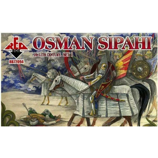Bundle lot of Red Box Osman Sipahi XVI-XVII Set 1,2 72094+72095 1/72 scale