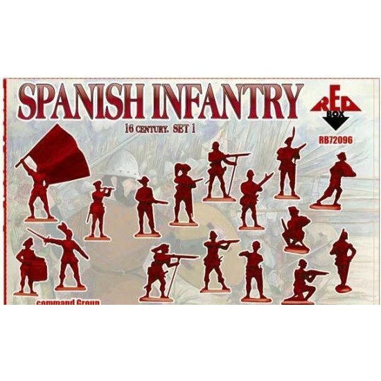 Bundle lot of Red Box Spanish Infantry Set 1,2,3 72096+72097+72098 1/72 Scale