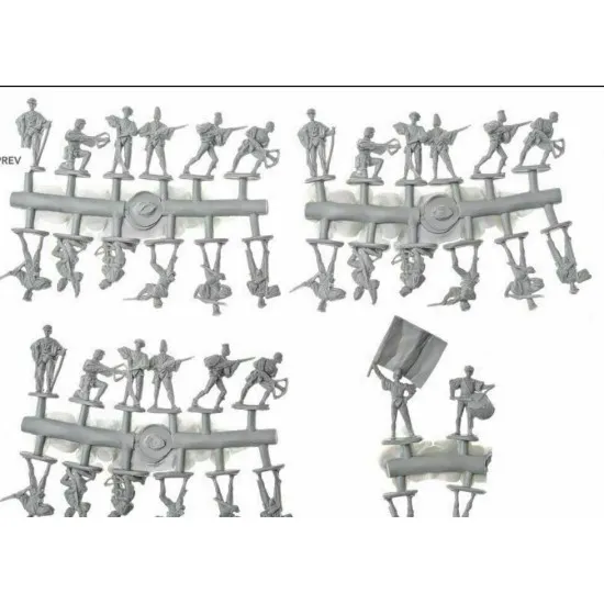 Bundle lot of Red Box Italian Infantry Set 1,2,3 72099+72100+72101 1/72 Scale