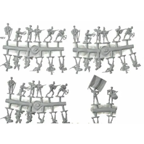 Bundle lot of Red Box Italian Infantry Set 1,2,3 72099+72100+72101 1/72 Scale