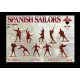 Bundle lot of Red Box Spanish Sailors Set 1,2,3 72102+72103+72104 1/72 Scale