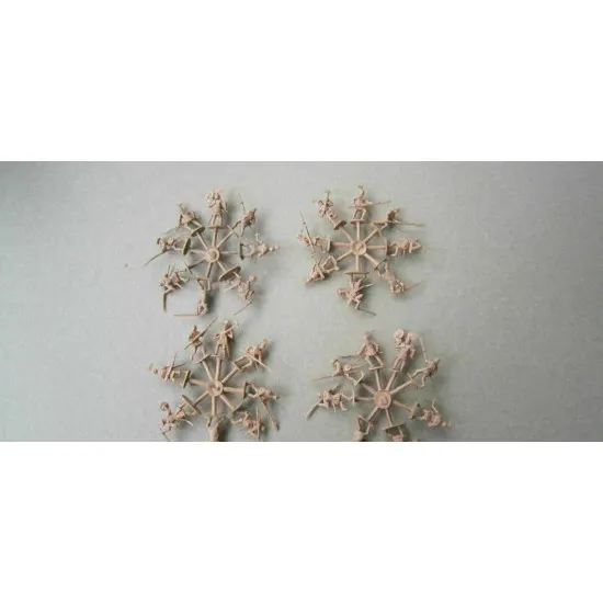 Bundle lot of Red Box Burgundian Infantry XV cent Set 1,2 72109+72110 1/72 scale