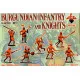 Bundle lot of Red Box Burgundian Infantry XV cent Set 1,2 72109+72110 1/72 scale
