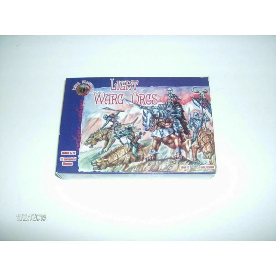 Bundle lot of Alliance Light + Heavy Warg Orcs Fantasy 72009+72010 1/72 scale