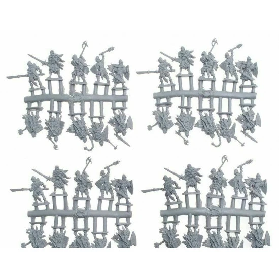 Bundle lot of Alliance Heavy + Light Warriors Of The Dead 72011+72012 1/72 scale