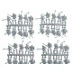 Bundle lot of Alliance Heavy + Light Warriors Of The Dead 72011+72012 1/72 scale