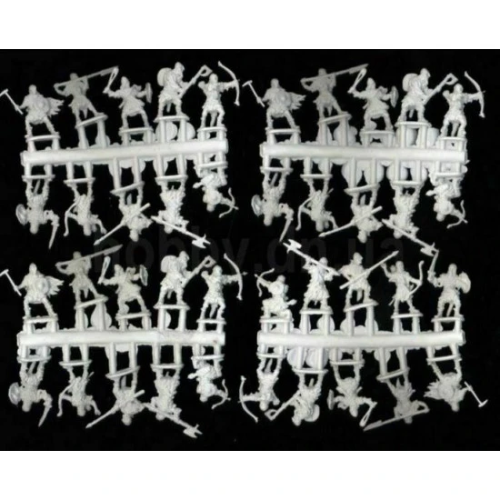 Bundle lot of Alliance Heavy + Light Warriors Of The Dead 72011+72012 1/72 scale