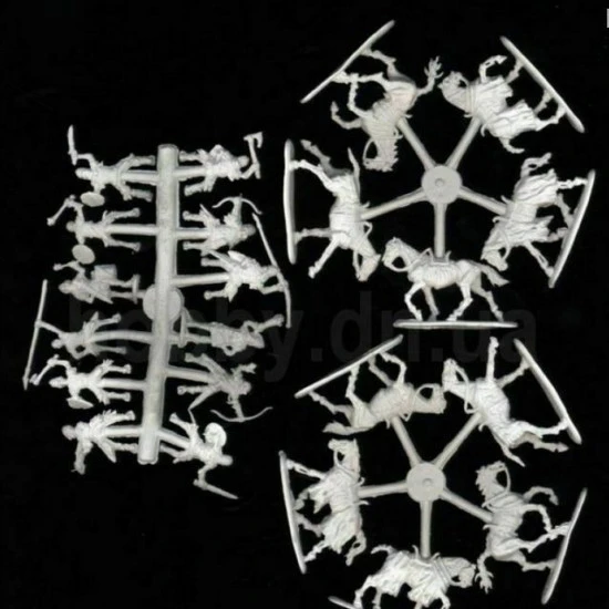 Bundle lot of Alliance Heavy + Light Warriors Of The Dead 72013+72014 1/72 scale