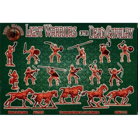 Bundle lot of Alliance Heavy + Light Warriors Of The Dead 72013+72014 1/72 scale