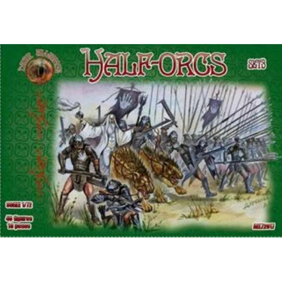 Bundle lot of Alliance Half-Orcs Set 1,2,3,4 72015+72016+72017+72022 1/72 scale
