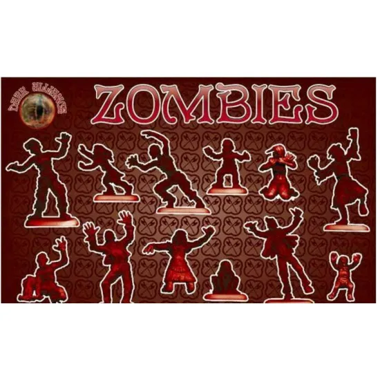 Bundle lot of Alliance Zombies (Fantasy Series) Set 1,2 72023+72024 1/72 scale