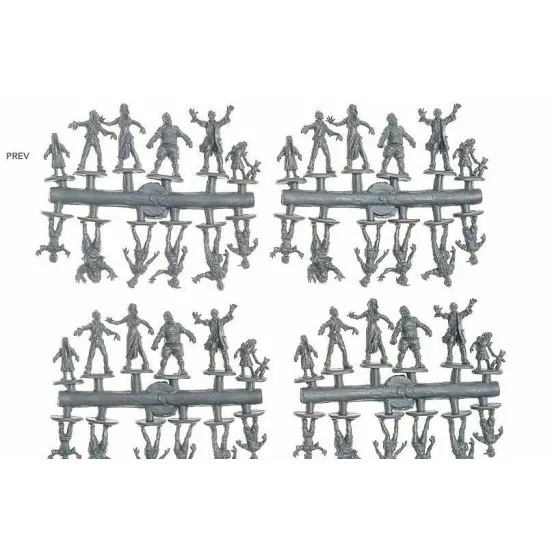 Bundle lot of Alliance Zombies (Fantasy Series) Set 1,2 72023+72024 1/72 scale