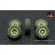 KrAZ-255B off-road truck VI-3 type wheels set for E-Klass kits RESIN 1/72 Armory AC7256