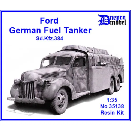 Dnepro Model DM35138 - 1/35, Ford Fuel Tanker Sd.Kfz.384 WWII, scale model kit