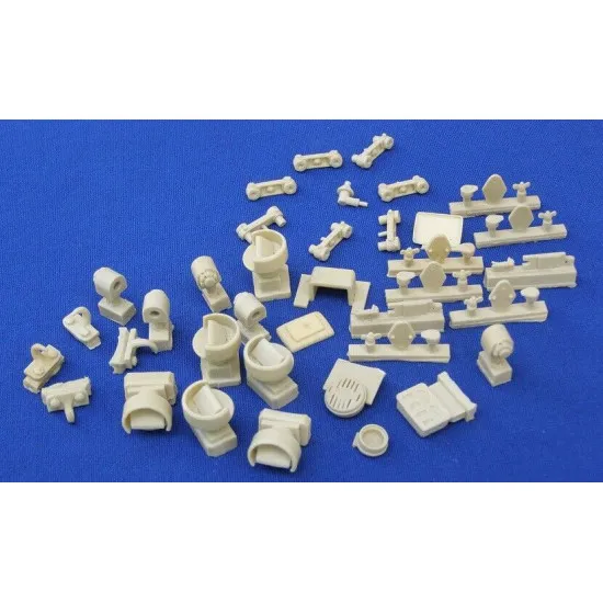 Dnepro Model DM1601 - 1/16, 41M Turan II WWII, scale resin model kit