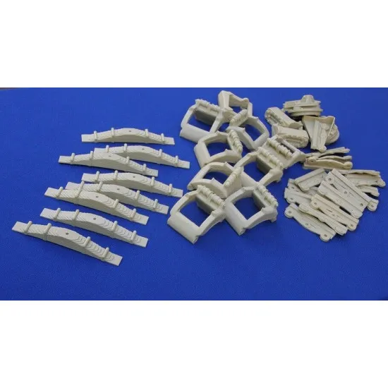 Dnepro Model DM1601 - 1/16, 41M Turan II WWII, scale resin model kit