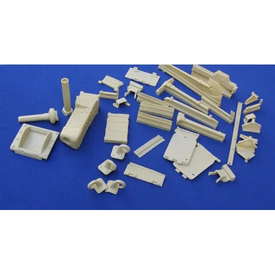 Dnepro Model DM1601 - 1/16, 41M Turan II WWII, scale resin model kit