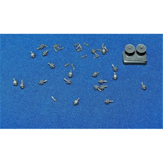 Dnepro Model DM1601 - 1/16, 41M Turan II WWII, scale resin model kit