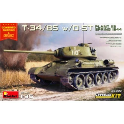 Miniart 35290 - 1/35 - T-34/85 w/D-5T. PLANT 112. SPRING 1944. Interior kit
