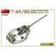 Miniart 37069 - 1/35 - T-34/85 CZECHOSLOVAK PROD. EARLY TYPE. INTERIOR KIT