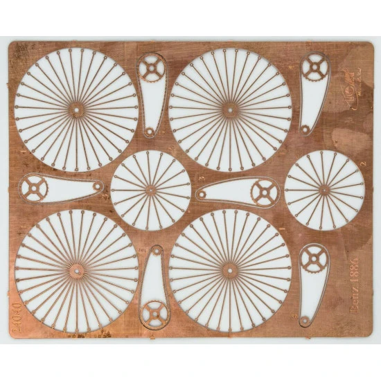 ICM 24041 - 1/24 - Benz Patent-Motorwagen 1886 with Mrs. Benz Sons 1885