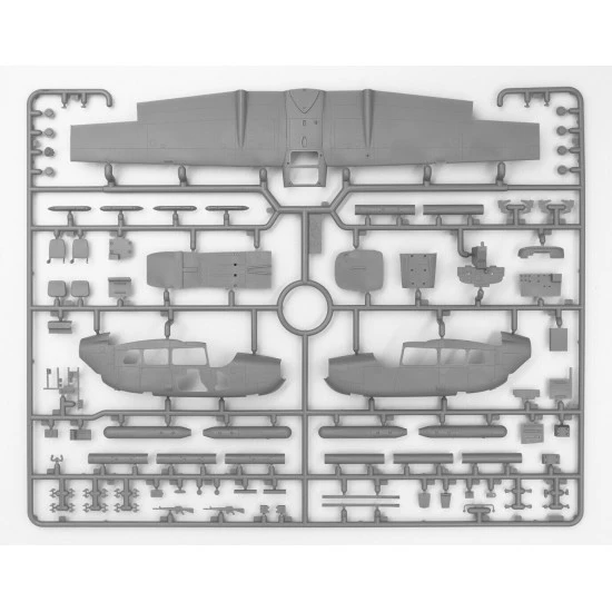 ICM 48290 - 1/48 - Cessna O-2A Skymaster, American Reconnaissance Aircraft 188mm