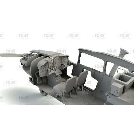 ICM 48290 - 1/48 - Cessna O-2A Skymaster, American Reconnaissance Aircraft 188mm