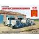 ICM DS3508 - 1/35 - Wehrmacht 3-axle Trucks Henschel 33D1, Krupp L3H163, LG3000