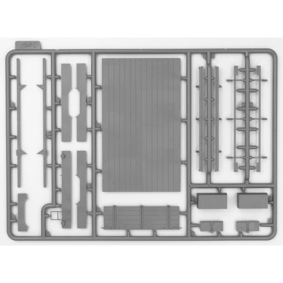 ICM DS3508 - 1/35 - Wehrmacht 3-axle Trucks Henschel 33D1, Krupp L3H163, LG3000