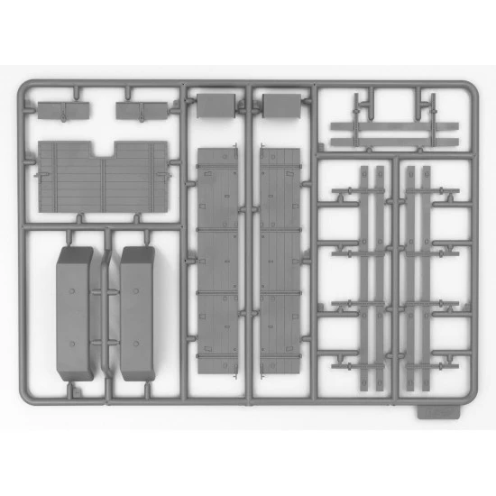 ICM DS3508 - 1/35 - Wehrmacht 3-axle Trucks Henschel 33D1, Krupp L3H163, LG3000
