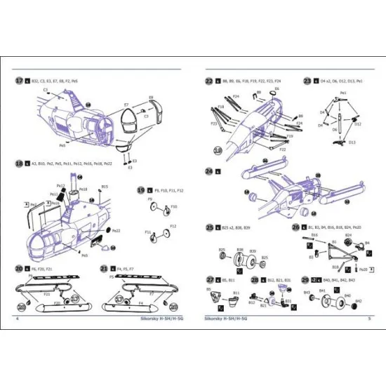 AMP 72008 - 1/72 - Sikorsky H-5G/H-5H Scale plastic model