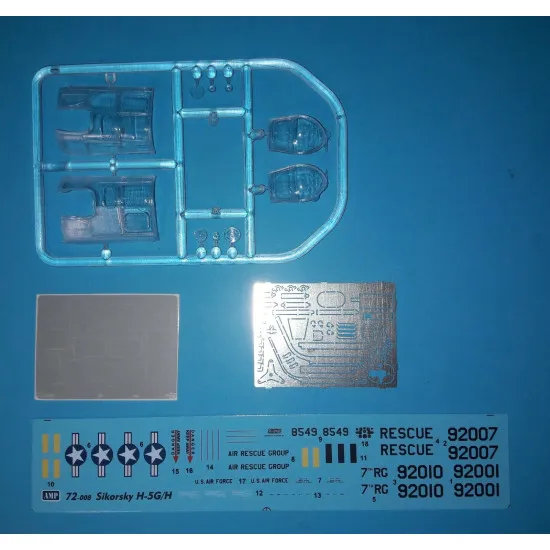 AMP 72008 - 1/72 - Sikorsky H-5G/H-5H Scale plastic model