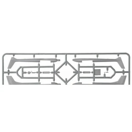 Sova Model SM72002 1/72 - N.Grumman Fireberd OPV-2 scale model kit Length 143 mm