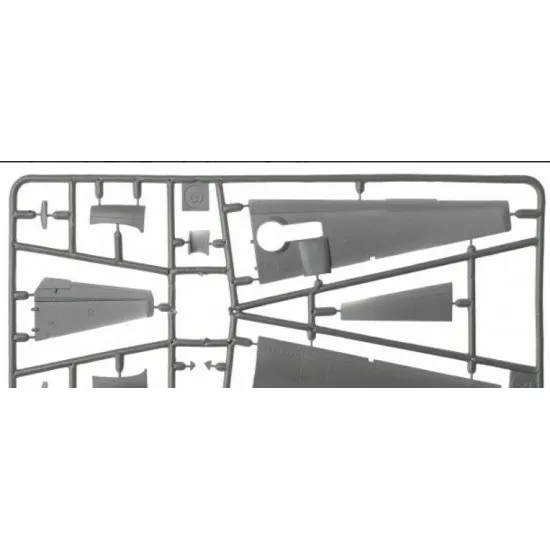 Sova Model SM72008 1/72 - HP-137 Passenger plane, scale model kit, Length 198 mm