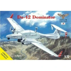 Sova Model SM72009 1/72 - Da-42 Dominator scale model kit, Length 119 mm