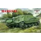 Sova Model - Tank destroyer Maresal SM72011 1/72 scale model kit, Length 80 mm