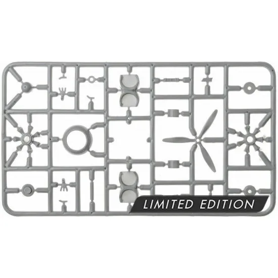 Sova Model SM72013 1/72 - Fighter IAR-80A scale model kit, Length 125 mm