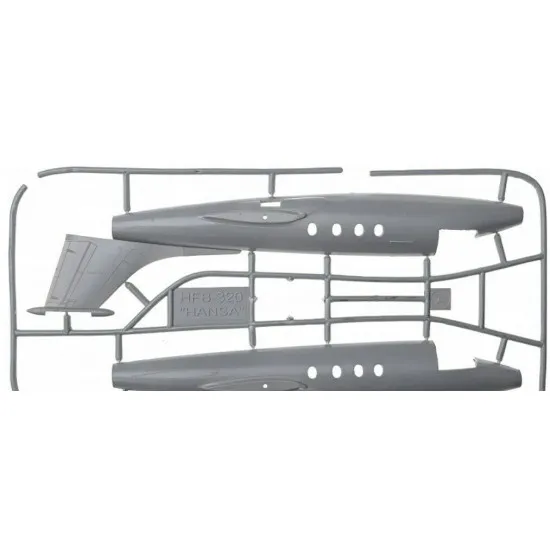 Sova Model SM72014 1/72 - HFB-320ECM Hasa Jet, scale model kit, Length 232 mm