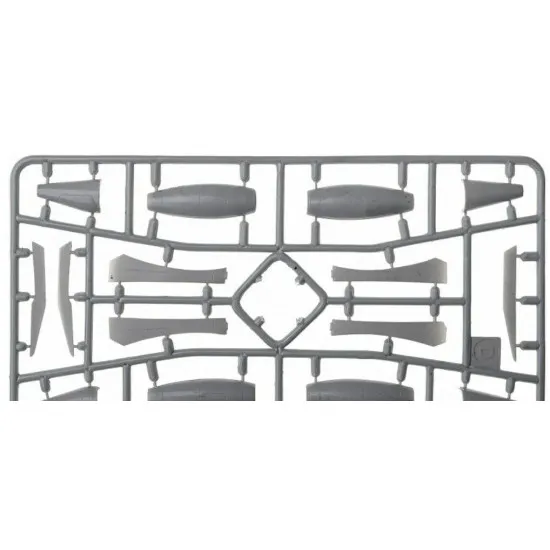 Sova Model SM72014 1/72 - HFB-320ECM Hasa Jet, scale model kit, Length 232 mm