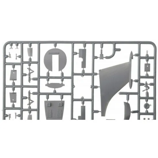 Sova Model SM72014 1/72 - HFB-320ECM Hasa Jet, scale model kit, Length 232 mm