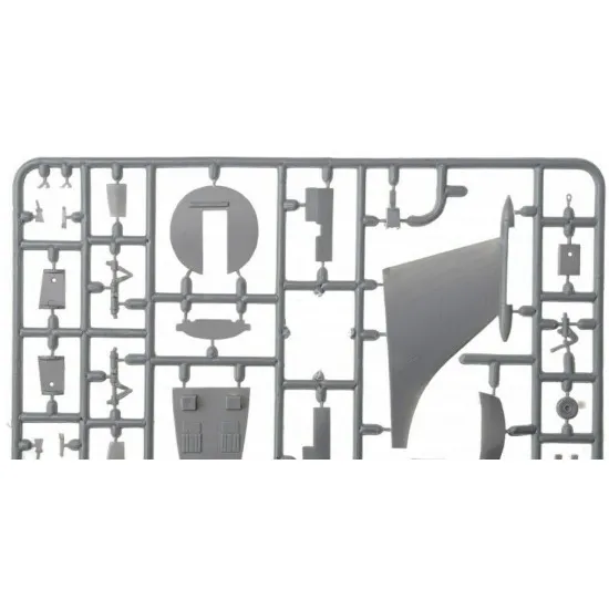 Sova Model SM72014 1/72 - HFB-320ECM Hasa Jet, scale model kit, Length 232 mm