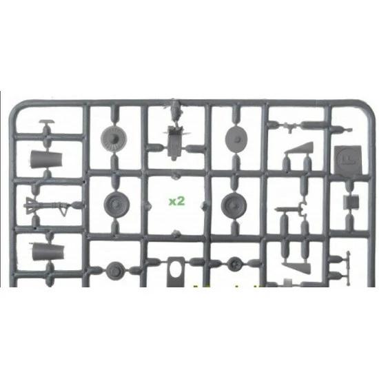Sova Model SM72015 1/72 - Falcon 50M Passenger plane, scale model Length 257 mm