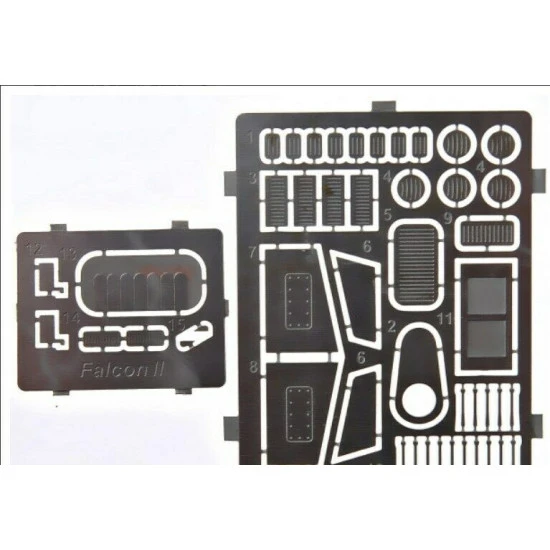 Sova Model SM72015 1/72 - Falcon 50M Passenger plane, scale model Length 257 mm