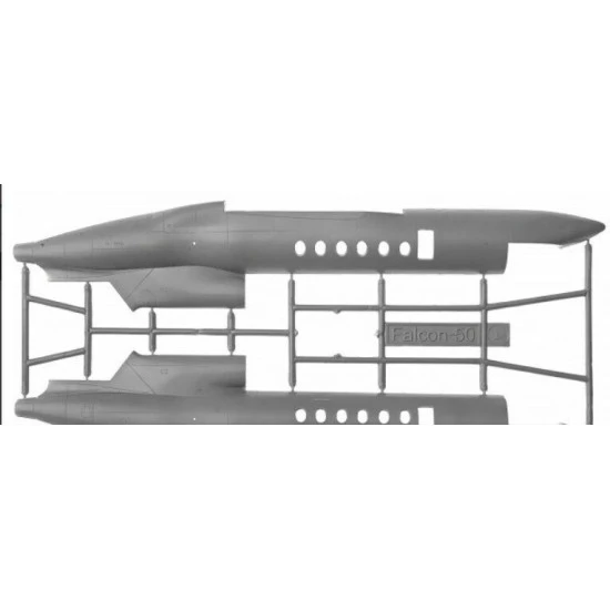 Sova Model SM72015 1/72 - Falcon 50M Passenger plane, scale model Length 257 mm