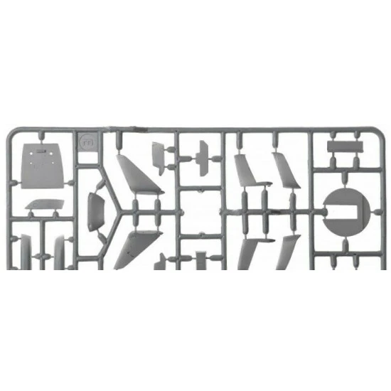 Sova Model SM72015 1/72 - Falcon 50M Passenger plane, scale model Length 257 mm