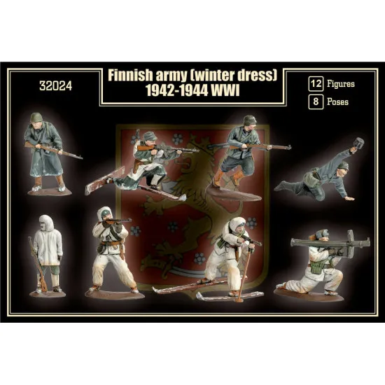 Mars Figures 32024 - 1/32 - Finish army (Winter dress) 1942 - 1944 WW II USSR