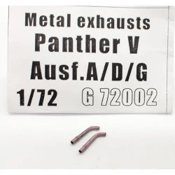Mini Tank G72002 - 1/72 - Metal exhaust for Panther V Ausf.A/D/G