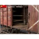 Miniart 39002- 1/35 - RUSSIAN IMPERIAL RAILWAY COVERED WAGON 182 mm