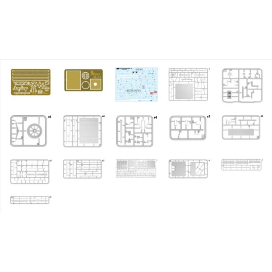 Miniart 39002- 1/35 - RUSSIAN IMPERIAL RAILWAY COVERED WAGON 182 mm